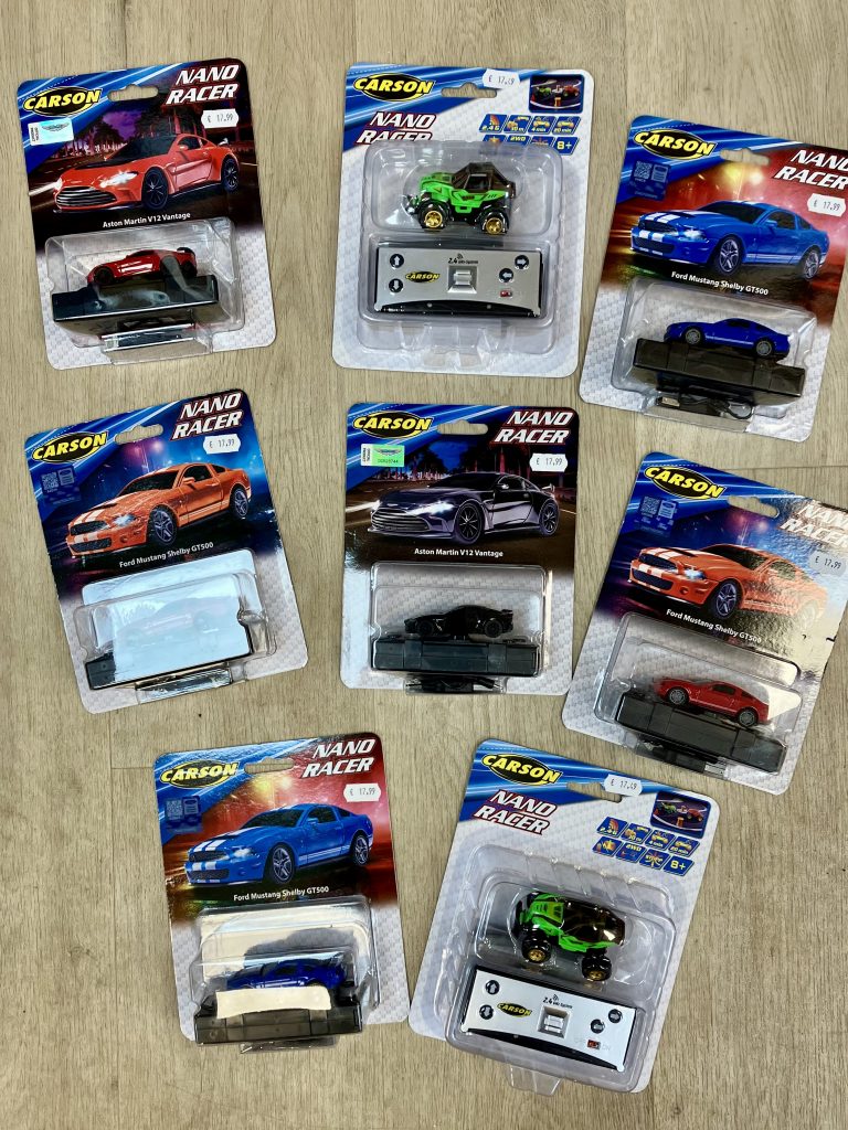 Die Nano Racer von Carson - kleine ferngesteuerte Autos in tollen Designs