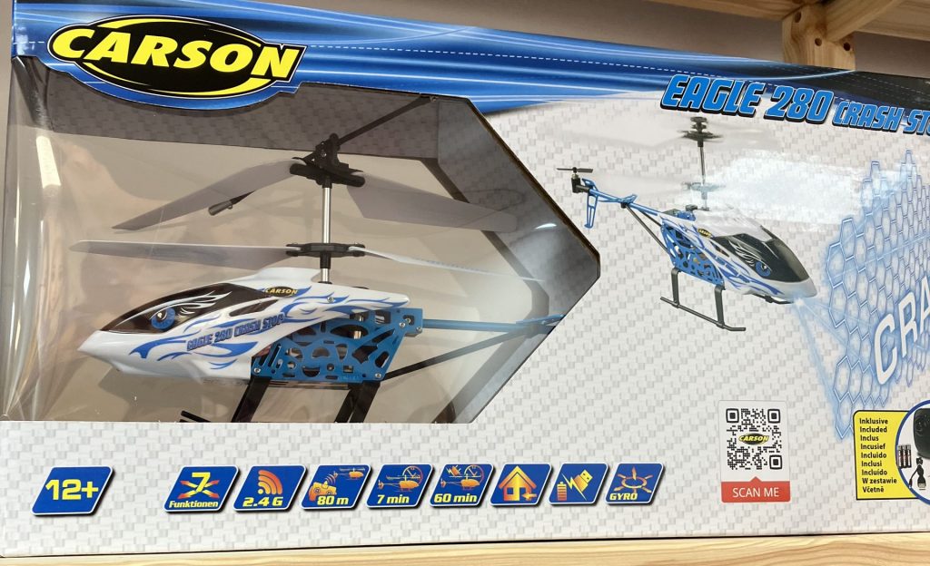 Ferngesteuerter Hubschrauber von Carson