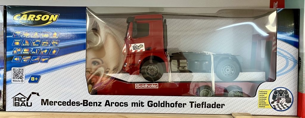 ferngesteuerter LKW Mercedes Benz Arocs von Carson
