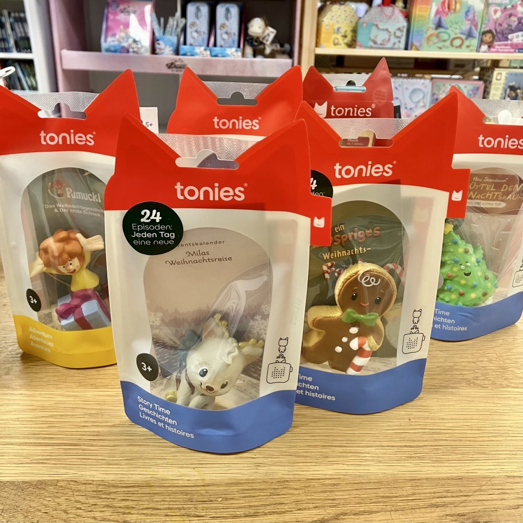 Weihnachts-Tonies 2026 - Mila, Pumuckl, knuspriges Weihnachtsfest und Schüttel den Weihnachtsbaum